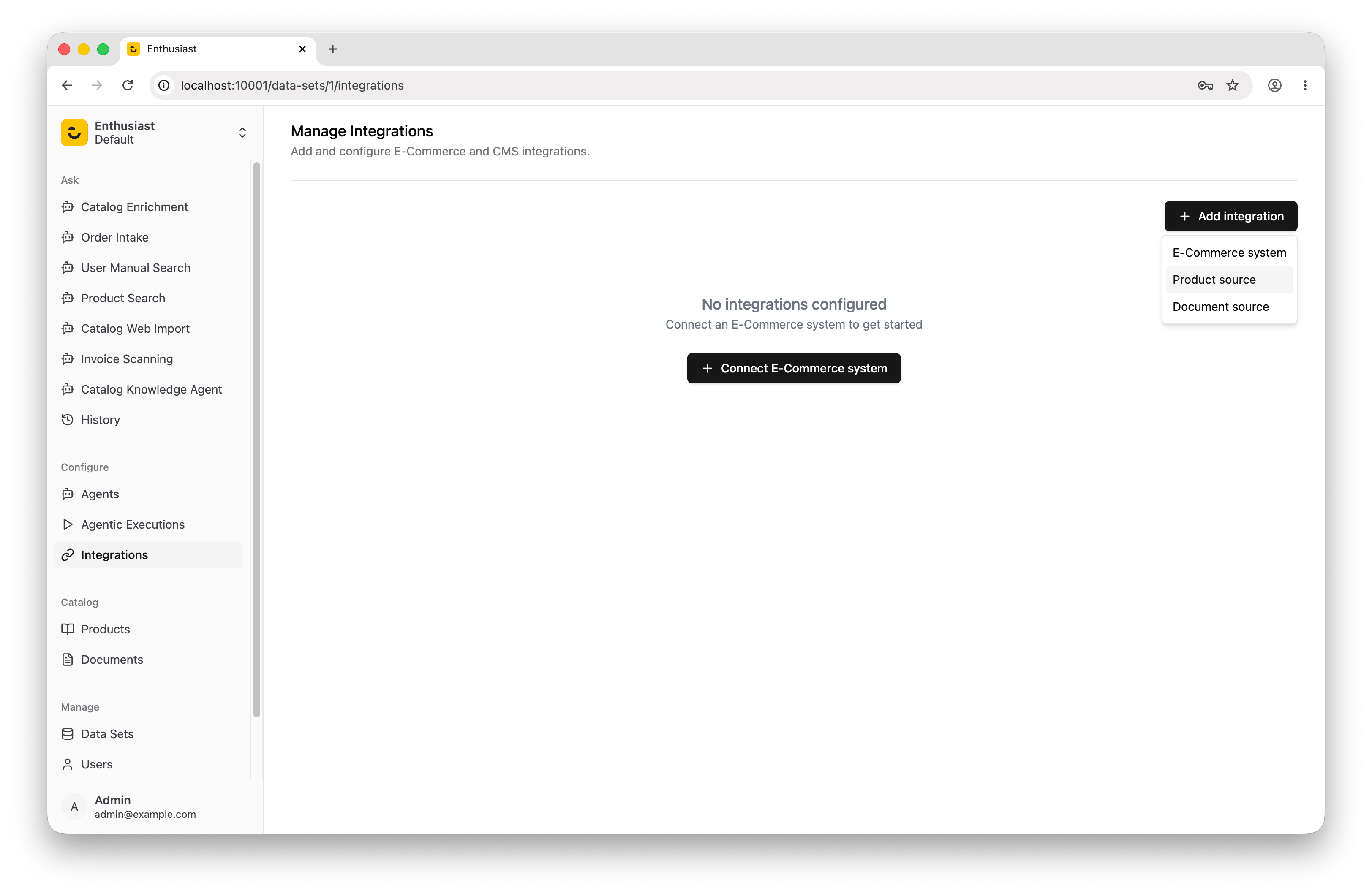 Add a product source