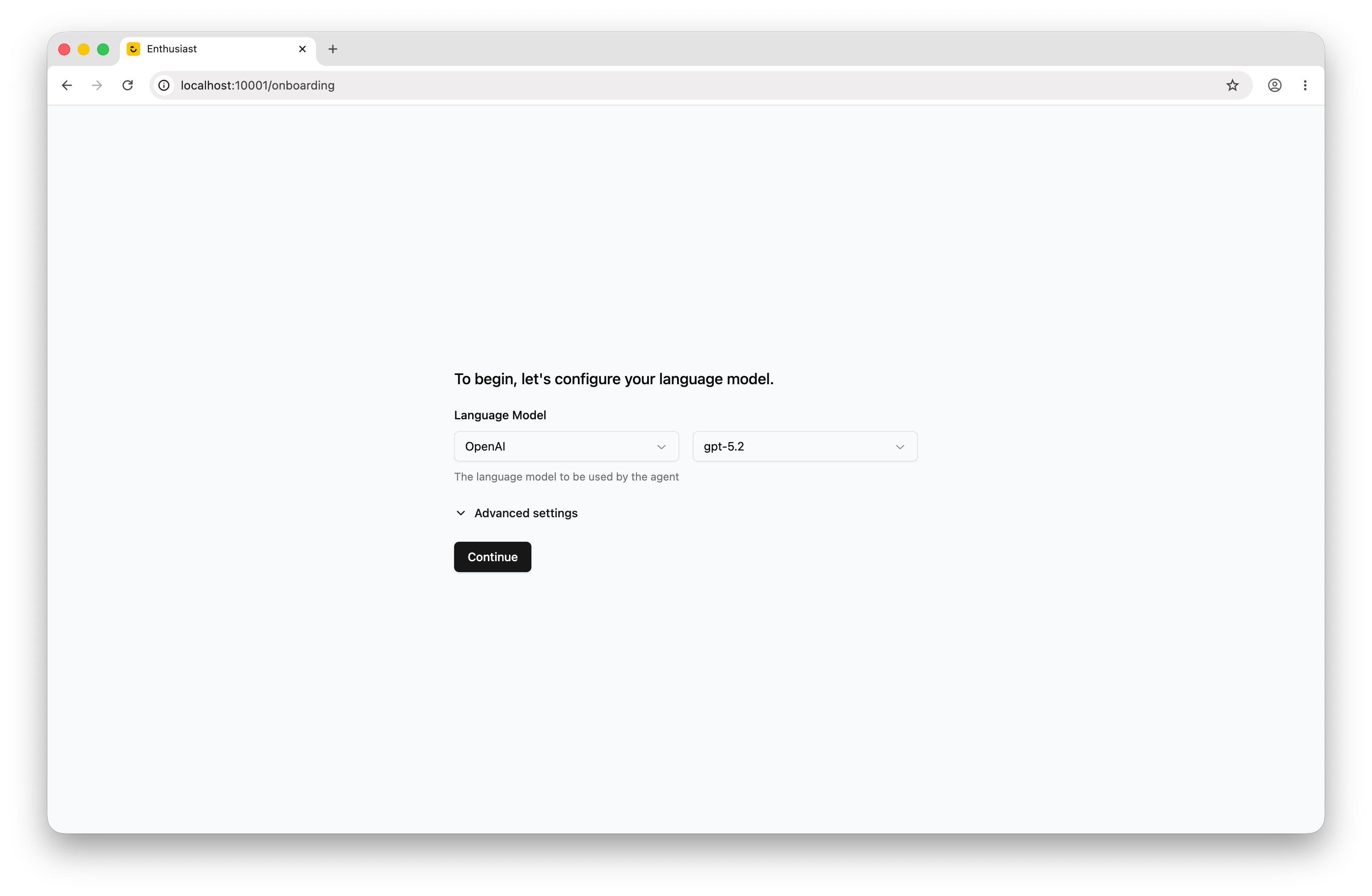 Create the first data set